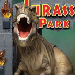 Diorama oficial de la D-Stage de Jurassic Park. Directamente de las películas Jurassic Park de Steven Spielberg de los años 90, Beast Kingdom presenta una nueva incorporación a la serie D-Stage