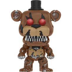Terror en 9 cm que impone respeto desde el primer vistazo: Nightmare Freddy llega en versión Funko POP para darle carácter a tu estantería con detalles fieles al videojuego