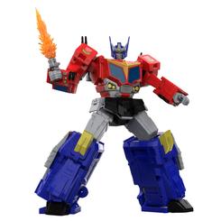 Poder clásico con escala de vitrina: Star Optimus Prime “The Thirteen – Age of the Primes” llega con 38 cm de altura y tres modos listos para la acción. Cambia de robot a camión en 30 pasos 