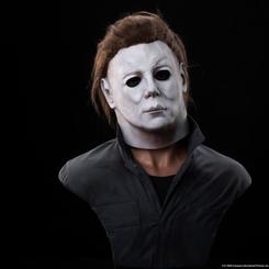 El icono del terror toma forma real en tu colección: Halloween 1978 Legends Busto 1/1 Michael Myers 60 cm es una pieza de museo creada para quienes buscan autenticidad sin concesiones. 