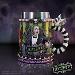 Entre los objetos más llamativos del cine fantástico, esta jarra de cerámica de Beetlejuice destaca por su increíble nivel de detalle y acabado artesanal. Cada relieve, cada color vibrante 