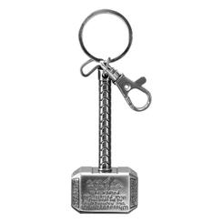 ¡Demuestra que eres digno del poder de Thor con el llavero metálico de Mjolnir de Marvel! Este llavero con licencia oficial es la pieza perfecta para agregar a tu colección de merchandising de Marvel. 