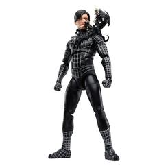 La emoción del universo Marvel llega con fuerza a tu colección con esta figura articulada de Spider-Man en su icónico traje negro, directamente inspirada en la película Spider-Man 3. 