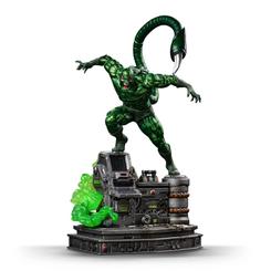 Impacto arácnido con sello de villano clásico: Spider-Man vs. Villains – Scorpion BDS Art Scale 1/10 de Iron Studios presenta a Mac Gargan en plena ofensiva, con el icónico aguijón curvado listo para el golpe 
