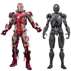 La batalla de Sokovia se materializa en una pieza de coleccionismo con presencia absoluta: la figura Iron Man Mark XLIII 1/6 Deluxe (2.0) de Hot Toys y Sideshow, una edición pensada para recrear acción