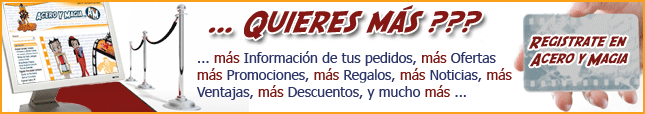 Registrate en Acero y Magia