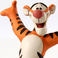 Busto Edición Limitada a 3000 unidades de Tigger basado en la serie infantil de Disney Winnie the Pooh, realizado por Grand Jester Studios para Disney.