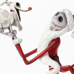 Busto Edición Limitada a 3000 unidades de Jack Skellington como Santa Claus.