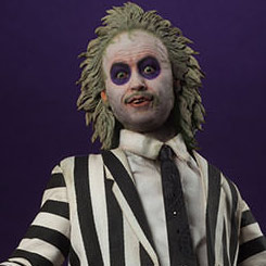 Espeluznante figura Edición Limitada de Beetlejuice basado en la película “Beetlejuice” interpretado por Michael Keaton, figura creada por la firma Sideshow basándose en los bocetos originales de la película.