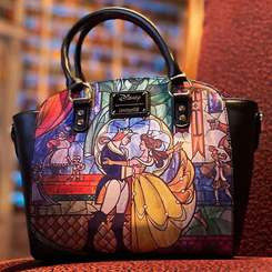 Espectacular bolso de La Bella y la Bestia basado en los personajes de Walt Disney. Perfecto para pasar un día mágico y cuqui. Esta preciosa pieza de coleccionista está realizado en Cuero PU 