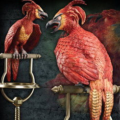 Réplica oficial de Fawkes es el Fénix de Dumbledore basado en la saga de Harry Potter