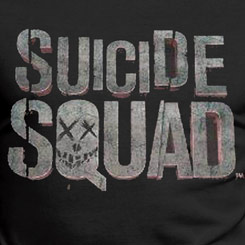 Camiseta con el logo del Escuadrón Suicida, producto oficial de DC Comics. Disfruta con esta camiseta del equipo de antihéroes homónimo de DC Comics. 