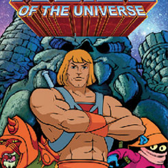 Precioso lienzo realizado en tela sobre un marco de madera de Masters of the Universe (Grayskull), el lienzo tiene un tamaño aproximado de 60 x 80 cm.,