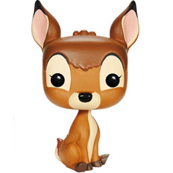 Tierna figura de Bambi realizada en vinilo perteneciente a la línea Pop! de Funko. La figura tiene una altura aproximada de 10 cm., y está basado en la película de Disney Bambi.
