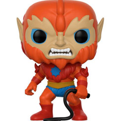Figura de Beast Man realizada en vinilo perteneciente a la línea Pop! de Funko. La figura tiene una altura aproximada de 10 cm., y está basada en la serie de TV He-Man y los Masters del Universo. 
