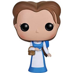 Figura de Bella como campesina realizada en vinilo perteneciente a la línea Pop! de Funko. La figura tiene una altura aproximada de 10 cm., y está basada en la película de Disney La Bella y la Bestia.