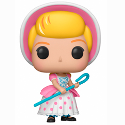 Figura de Bo Peep realizada en vinilo perteneciente a la línea Pop! de Funko. La figura tiene una altura aproximada de 10 cm., y está basada en la película de Disney Toy Story. 