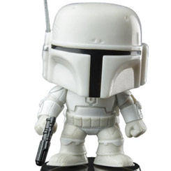 Figura del Prototipo de Boba Fett realizada en vinilo perteneciente a la línea Pop! de Funko. La figura tiene una altura aproximada de 9 cm., y está basada en la saga de Star Wars.