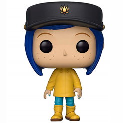 Figura de Coraline Chase realizada en vinilo perteneciente a la línea Pop! de Funko. La figura tiene una altura aproximada de 10 cm., y está basada en la película de Los Mundos de Coraline.