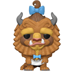 Figura de Bestia arreglada realizada en vinilo perteneciente a la línea Pop! de Funko. La figura tiene una altura aproximada de 10 cm., y está basada en la película de Disney La Bella y la Bestia.