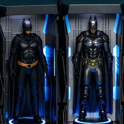 Pack oficial de The Dark Kinght Armory Miniature Collectible. El conjunto contiene 6 figuras del videojuego "Batman: Arkham Knight". Cada segmento detallado tiene 12 cm de altura