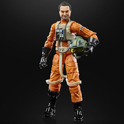 Figura Trapper Wolf Black Series Star Wars. El veterano de la Rebelión contra el Imperio, Trapper Wolf ahora sirve como piloto en la Nueva República. Vuela su X-wing como parte de un escuadrón que patrulla los confines de la galaxia.