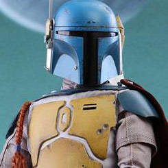 Figura Edición Limitada Movie Masterpiece del Cazarecompensas Boba Fett Deluxe por la firma Hot Toys para la serie animada de Star Wars, la figura con más de 30 puntos de articulación hace casi posible cualquier posición.
