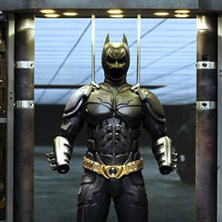 Espectacular y detallado Armero y Figura Edición Limitada de Batman basado en la película Batman The Dark Knight interpretado por Christian Bale.