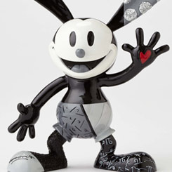 Espectacular figura de Oswald de Walt Disney realizada por el pintor y escultor Romero Britto, titulada Oswald the Lucky Rabbit. Esta preciosa figura de unos 14 cm., de altura.