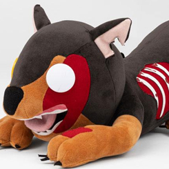 Peluche de Cerberus, producido de forma sostenible y certificado como neutral para el clima, de la franquicia más vendida de Capcom, Resident Evil. El peluche de 39 cm