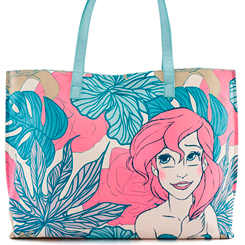 Divertido bolso de Ariel con un toque floral basado en el clásico de Disney "La Sirenita". Perfecto para pasar una noche mágica. Esta preciosa pieza de coleccionista con un toque retro.