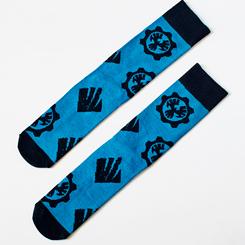 Par de Calcetines oficiales de Gears of War. Disfruta de estos calcetines realizados en 96% Polyester, 4% Elastane. Haz que tu día a día sea más divertido con estos calcetines de Videojuego. 