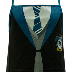 Haz que tus momentos en la cocina sean diferentes con este simpático delantal de  Ravenclaw, una de las casas de Hogwarts. Este precioso delantal está realizado en 100% algodón con unas medidas aproximadas de 70 x 80 cm.