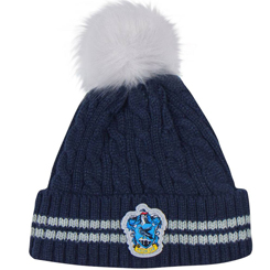 Réplica oficial del gorro con pompón de Randolph Burrow y de todos los estudiantes de la casa Ravenclaw. Realizada en material acrílico, con los colores y el emblema de la casa Ravenclaw. 