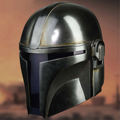 Réplica 1/1 Casco de The Mandalorian  basado en la serie de Disney + de Star Wars. Este casco ha sido escaneado digitalmente para que sea una copia exacta del que vimos en la serie The Mandalorian.