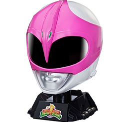Réplica Casco Lightning Collection Power Rangers Pink (Power Ranger Rosada) . Está réplica está inspirada en la serie de los Power Rangers, el casco tamaño real cuenta con diseño, detalles y pintura inspirados en la serie de TV