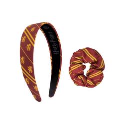 ¡Sé parte de la casa de Gryffindor con nuestro pack oficial de accesorios para el pelo! Inspirado en la saga de Harry Potter, este pack cuenta con una diadema y un coletero de la casa de Gryffindor. Hechos en 100% Polyester