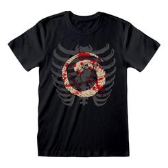 La camiseta "Chest Buster" de Alien: Romulus captura a la perfección uno de los momentos más icónicos y perturbadores de la saga. Confeccionada en 100 % algodón y con una impresión de alta calidad