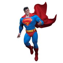 Una pieza de coleccionismo premium que impone desde el primer vistazo: la figura Superman 1/6 The Dark Knight Returns de Hot Toys recrea la versión más contundente del Hombre de Acero