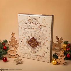 Las huellas aparecen sobre el pergamino y Hogwarts vuelve a guardar secretos en el Calendario de Adviento Mapa del Merodeador Harry Potter 2026. Su diseño inspirado en el célebre mapa convierte la cuenta atrás en una experiencia visual reconocible