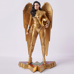 Prepárate para sentir el poder y la gracia de una de las heroínas más icónicas del universo de DC Comics con la estatua de Wonder Woman. Esta impresionante figura, con una altura aproximada de 26 cm, 