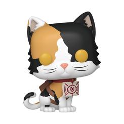 Ternura felina con misión demoníaca. Esta Figura POP! Demon Slayer – Chachamaru reproduce al inseparable compañero de Tamayo con su pelaje tricolor, ojos amarillos y el amuletito colgado al cuello