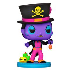 Figura de Dr. Facillier  realizada en vinilo perteneciente a la línea Pop! de Funko. La figura tiene una altura aproximada de 9 cm., y está realizada para Disney Villains. La línea de figuras POP! 