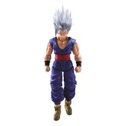 ¡El increíble SON GOHAN BEAST llega a S.H.Figuarts! De la película "Dragon Ball Super: Super Hero", esta figura captura a la perfección su estilo de cabello voluminoso y ropa desgarrada. Con piezas opcionales de expresión