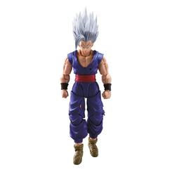 ¡El increíble SON GOHAN BEAST llega a S.H.Figuarts! De la película "Dragon Ball Super: Super Hero", esta figura captura a la perfección su estilo de cabello voluminoso y ropa desgarrada. Con piezas opcionales de expresión