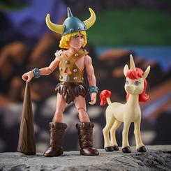 El pack de 2 figuras de Bobby y Uni incluye, por supuesto, 2 figuras. ¡Pero espera; todavía hay más! También contiene un mazo y un d12 que es exclusivo de este set de la clásica serie