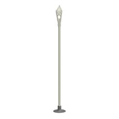 La lámpara bastón Gandalf el Blanco tiene esa presencia silenciosa que transforma una vitrina, una mesa auxiliar o una zona de lectura sin parecer un simple accesorio. Su silueta vertical, inspirada en el icónico bastón del mago blanco
