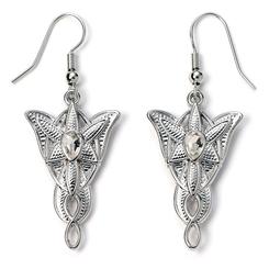 Déjate deslumbrar por la elegancia y el encanto de los pendientes Drop Evenstar de El Señor de los Anillos. Estos exquisitos pendientes, fabricados en aleación de zinc y sin níquel, plomo ni cadmio