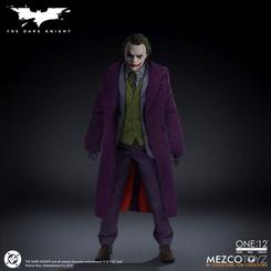 Impacto absoluto en 17 cm: la figura The Dark Knight – Joker 1/12 de Mezco Toyz One:12 Collective llega con licencia oficial de DC para elevar cualquier vitrina con la interpretación inolvidable de Heath Ledger
