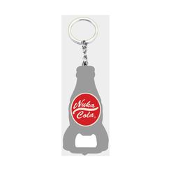 El universo de Fallout se hace presente en cada detalle con este llavero oficial de Nuka Cola, que además de su diseño icónico, cuenta con un práctico abrebotellas integrado. Un accesorio imprescindible para los verdaderos supervivientes del Yermo